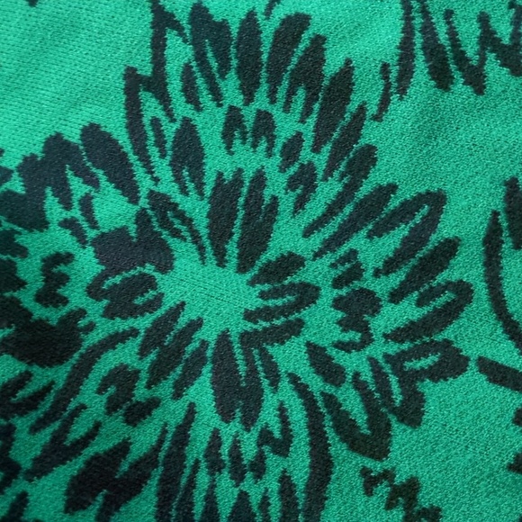 Anthropologie Maeve Carys Mock Neck Sweater Green Size XL - Picture 4 of 9